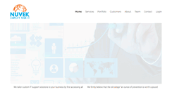 Desktop Screenshot of nuvek.com